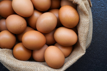 Barneveldse kippen eieren  6 stuks