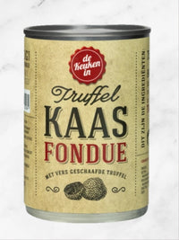 Kaasfondue in Blik Truffel 400gr